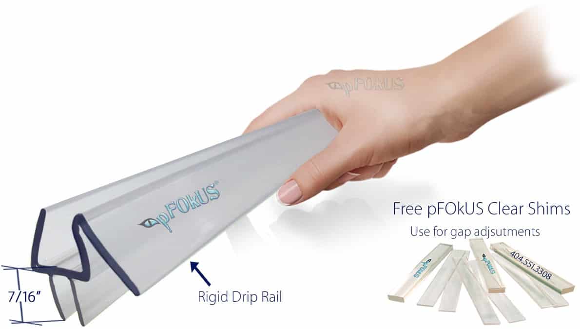 ds9372 shower door sweep seals wipe replacement plastic piece pfokus quality