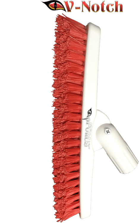 V-Notched Bristles to Help You Clean Hard to Reach Areas in Grout