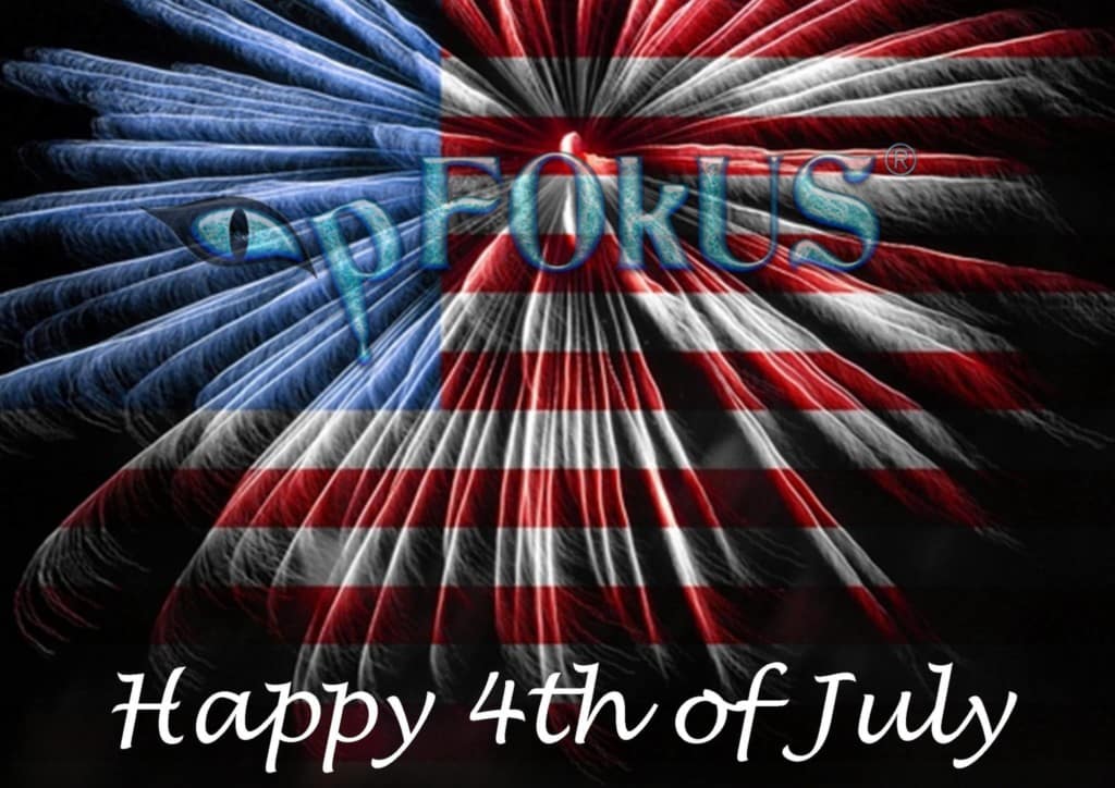 Celebrate Independence Day 4th of July with pFOkUS