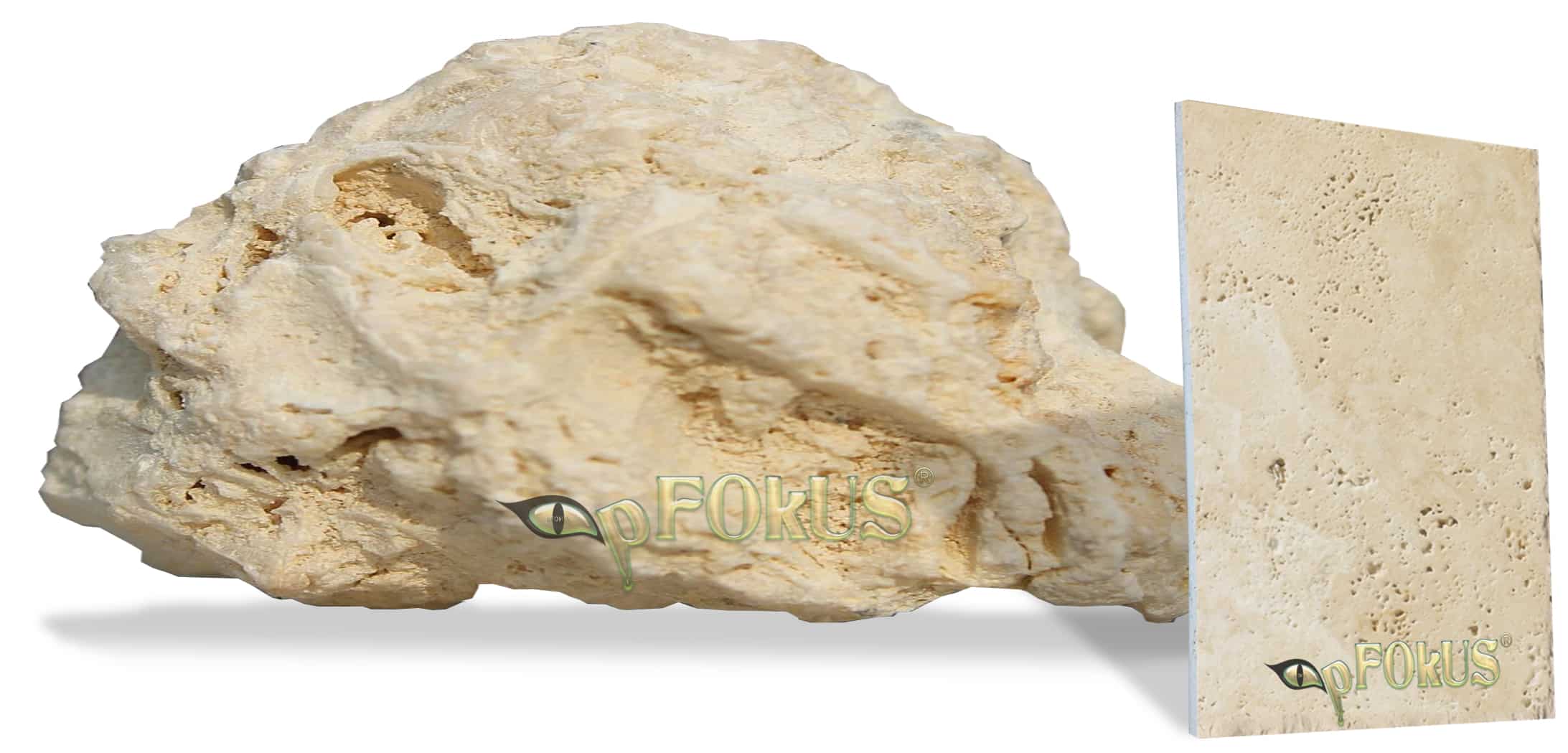 pFOkUS Travertine Rock