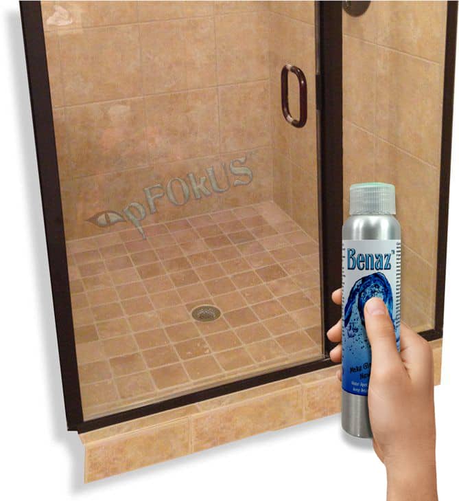 Benaz- an Ultimate Shower Glass Cleaner for Glass Doors