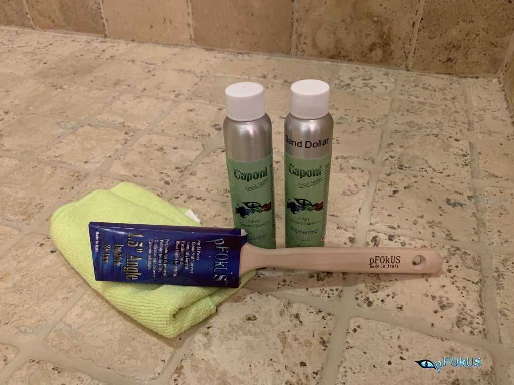How to seal grout - Caponi - pFOkUS