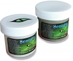 Sentura - a two part pigmented solvent based flexible epoxy/resin