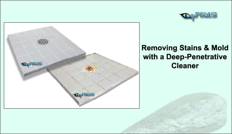 Removing Stains and Mold with a Deep-Penetrative Cleaner