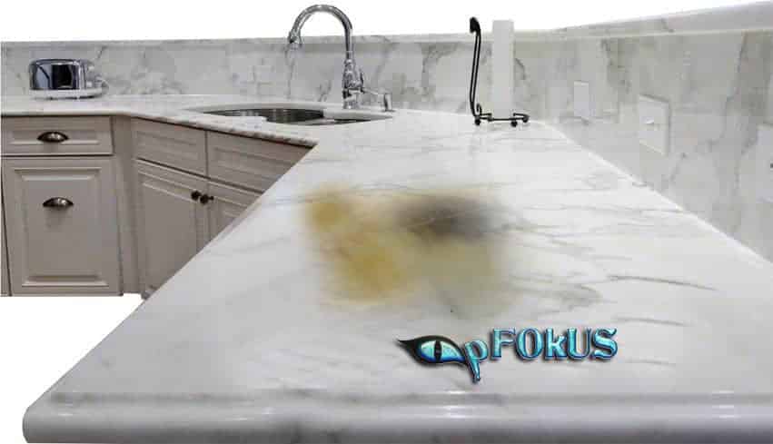 How To Remove Marble Rust Stains, What Not To Use Clean Marble Countertops