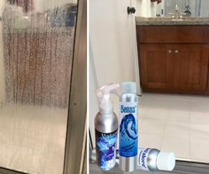 Shower Glass Shining Clean - Benaz - pfokus